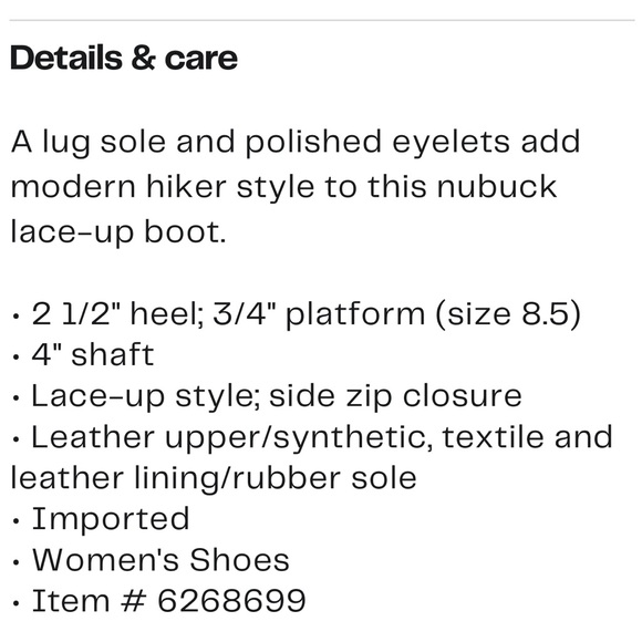 Dolce Vita Lug Boots - Picture 5 of 5